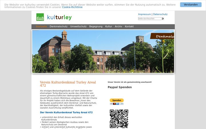Screenshot of kulturley.de