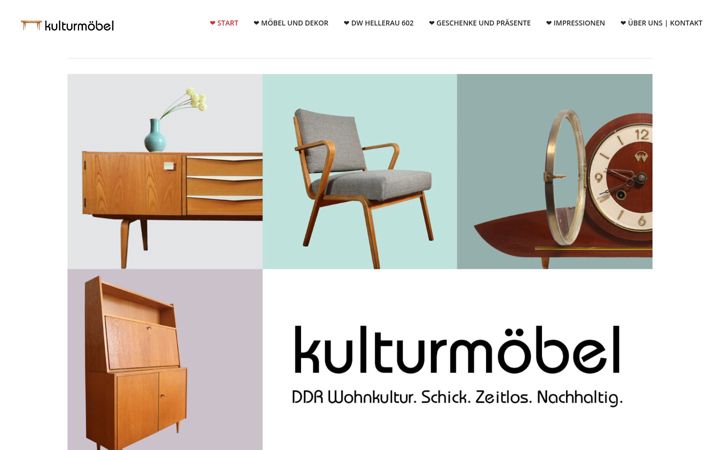 Screenshot of kulturmoebel.com