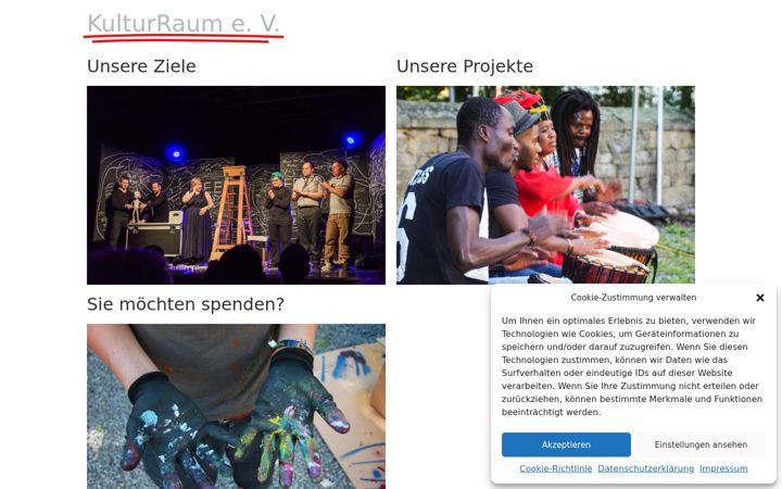 Screenshot of kulturraum-eppingen.de