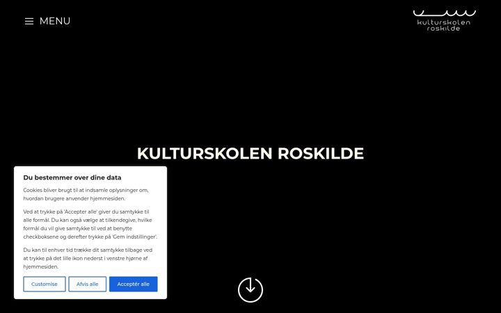Screenshot of kulturskolenroskilde.dk
