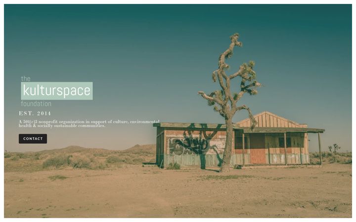 Screenshot of kulturspace.org