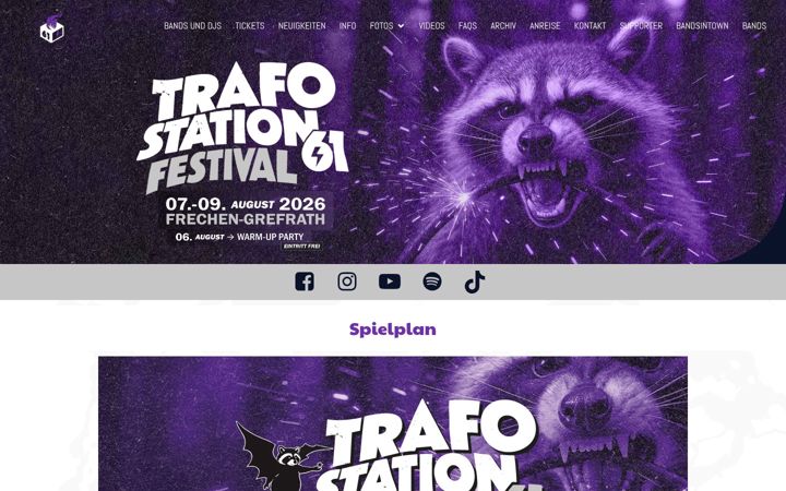 Screenshot of kulturtrafo.de