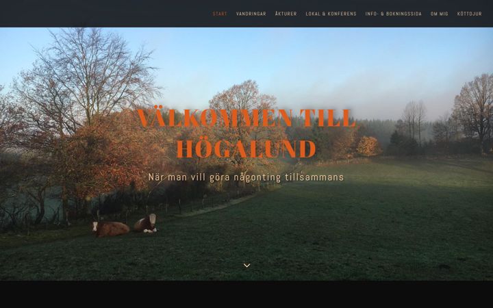 Screenshot of kulturvandring.se