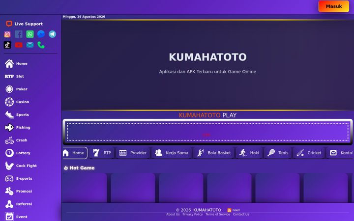 Screenshot of kumahatoto.org