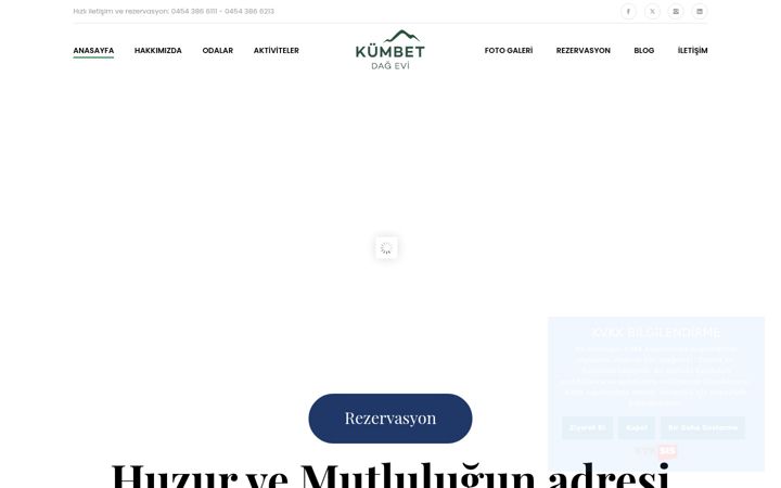 Screenshot of kumbetdagevi.com