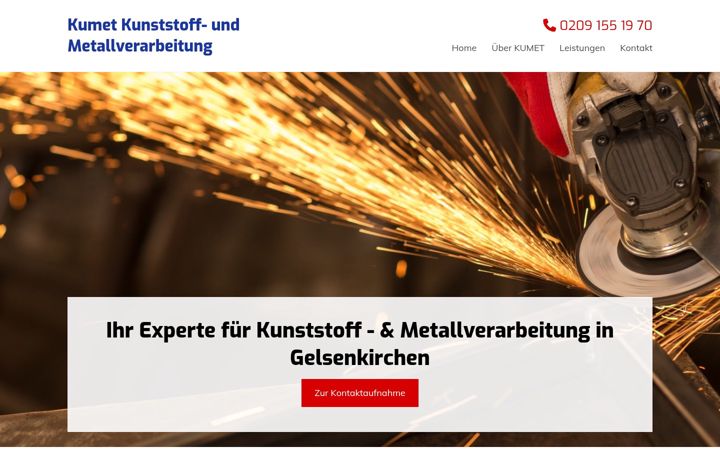 Screenshot ta' kumet.de