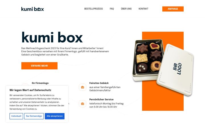 Screenshot of kumi-box.de
