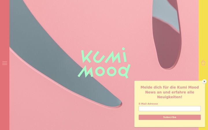 Screenshot of kumi-mood.de