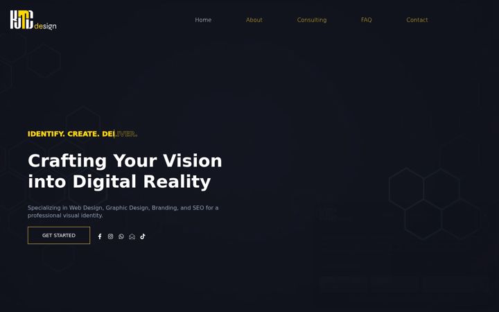 Screenshot of kumicdesign.com