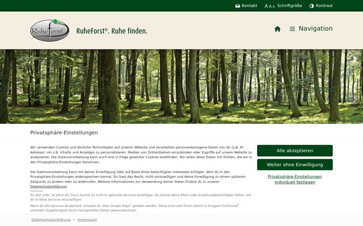 Screenshot of kummerfeld-ruheforst.de