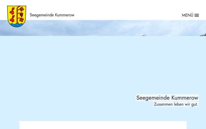 Screenshot of kummerow.de