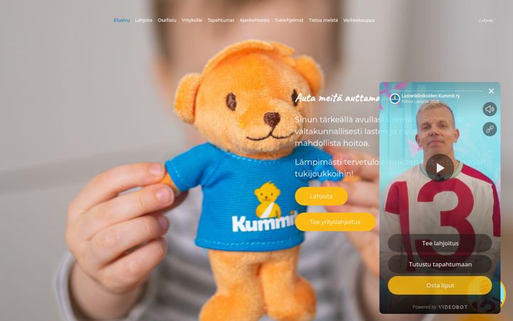 Screenshot of kummit.fi