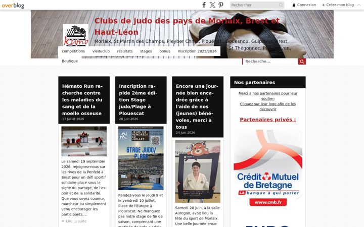 Screenshot of kumo-judo.fr