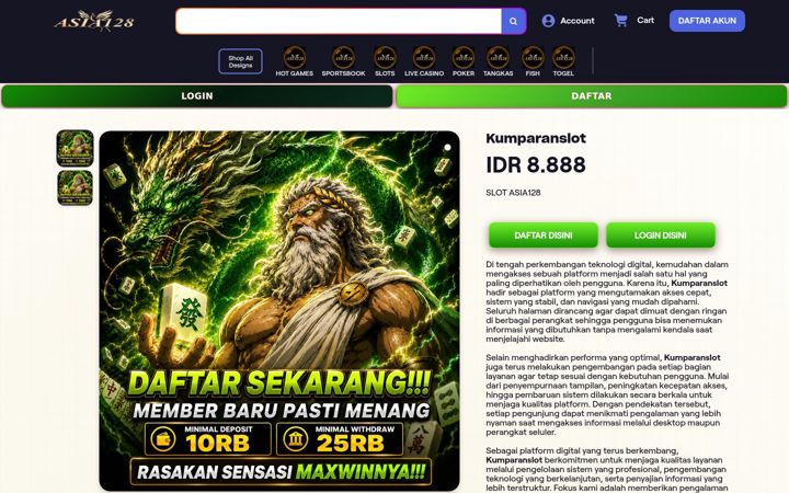 Screenshot of kumparanslot.org