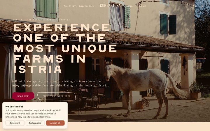 Screenshot of kumparicka.com