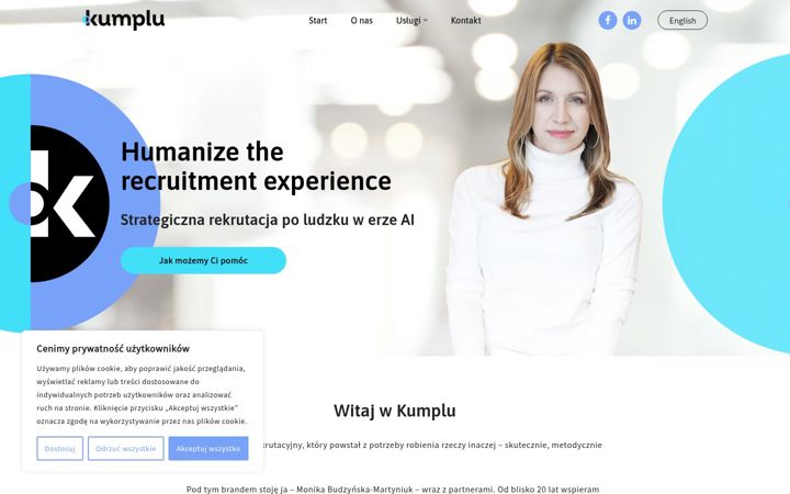 Screenshot of kumplu.pl