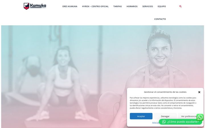 Screenshot of kumukacrossfit.com