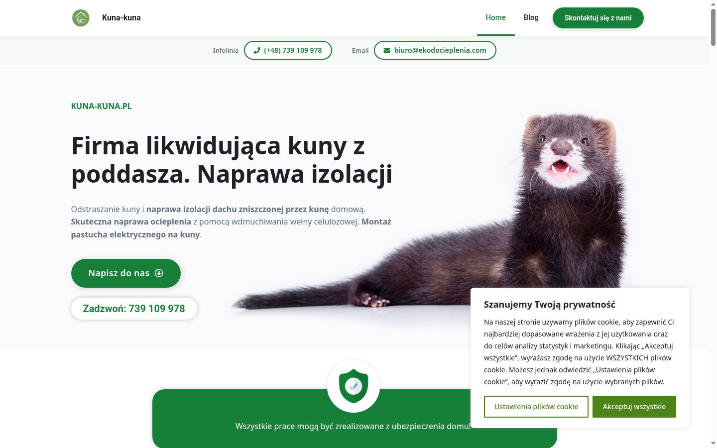 Snímek obrazovky baneru souhlasu zobrazeného před jakoukoli interakcí