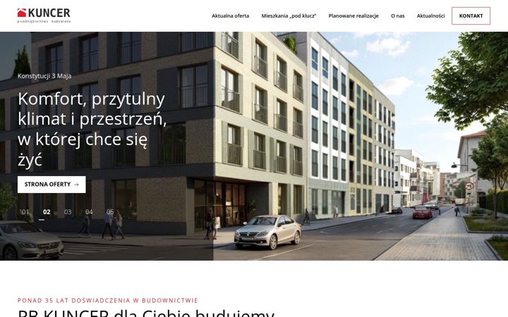 Screenshot of kuncer.pl