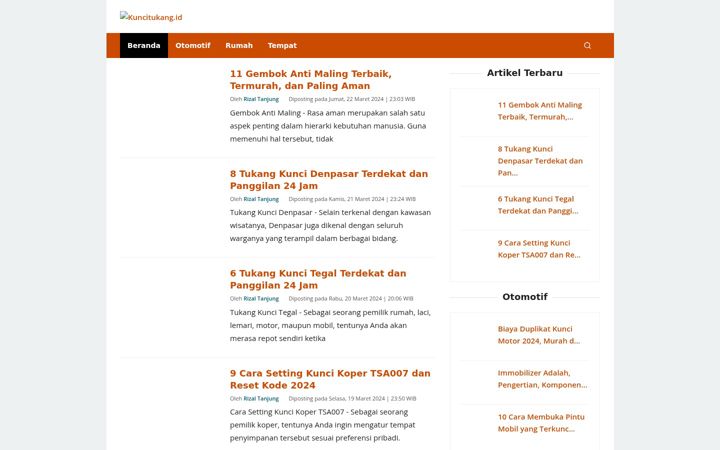 Screenshot of kuncitukang.id