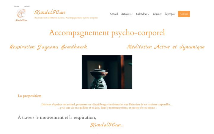 Screenshot of kundalican.be