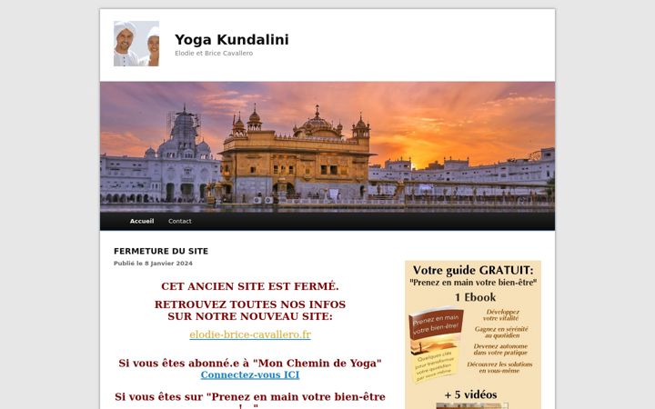 Screenshot of kundalini66.com