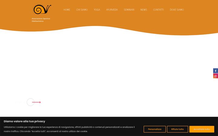 Screenshot of kundalinidharma.it