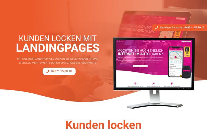 Screenshot of kunden-locken.de