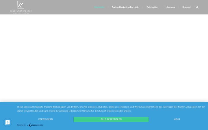 Screenshot di kundenmanufaktur.com