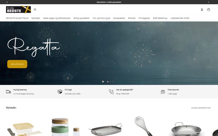 Screenshot di kundetbedste.com