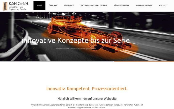 Screenshot di kundh-gmbh.com