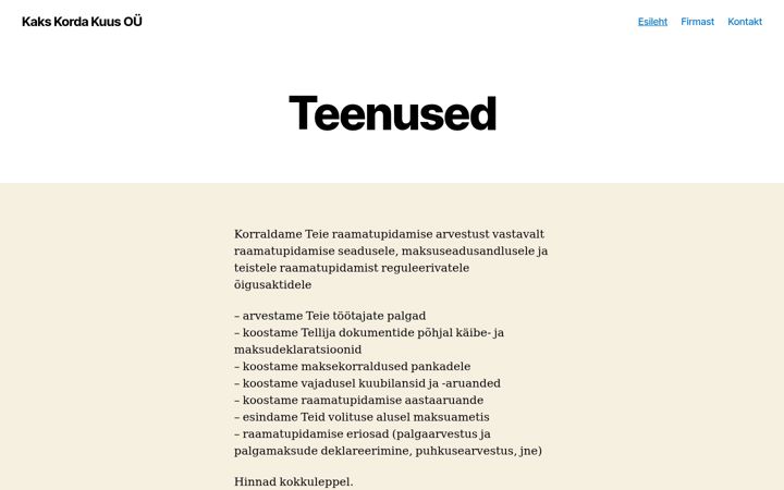 Screenshot of kundu.eu