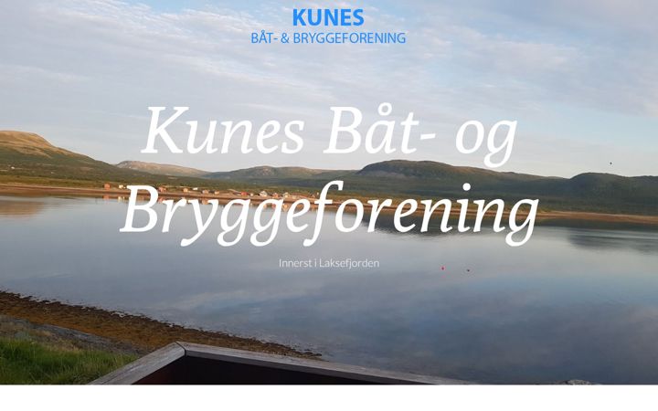 Screenshot of kunesbrygge.no