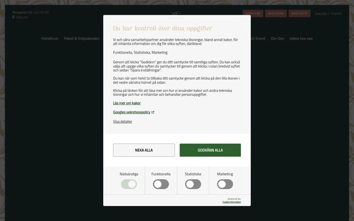 Screenshot of kungcarl.se