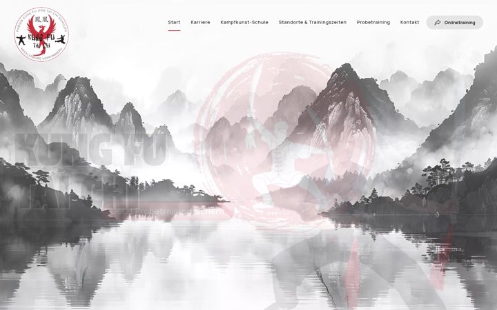 Screenshot of kungfu-mv.de