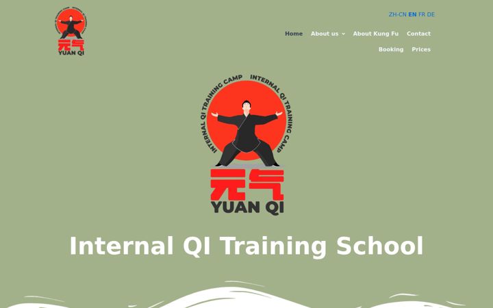 Screenshot di kungfu-yuanqi.com