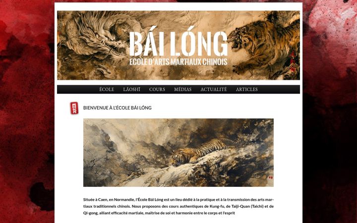 Screenshot of kungfucaen.com