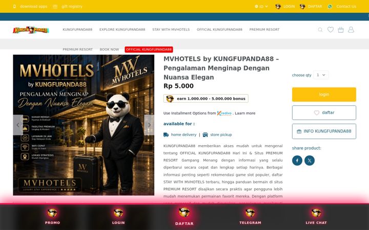 Screenshot of kungfupanda88link.org