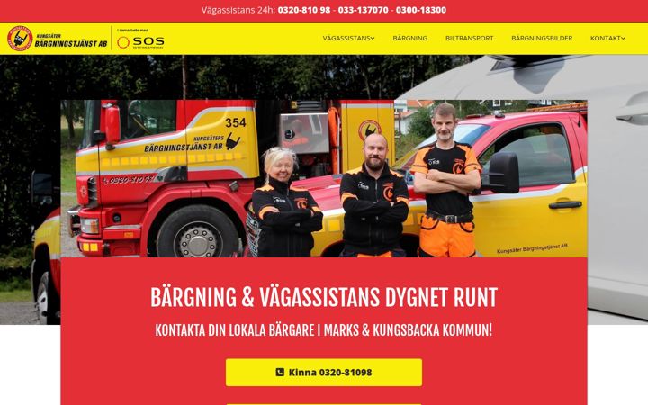 Snímek obrazovky kungsatersbargningstjanst.nu