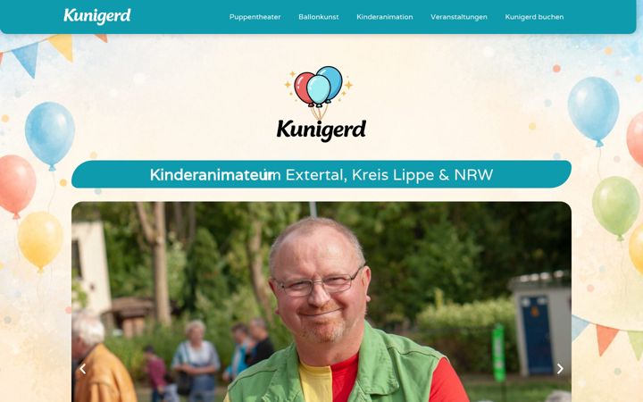 Screenshot of kunigerd.de