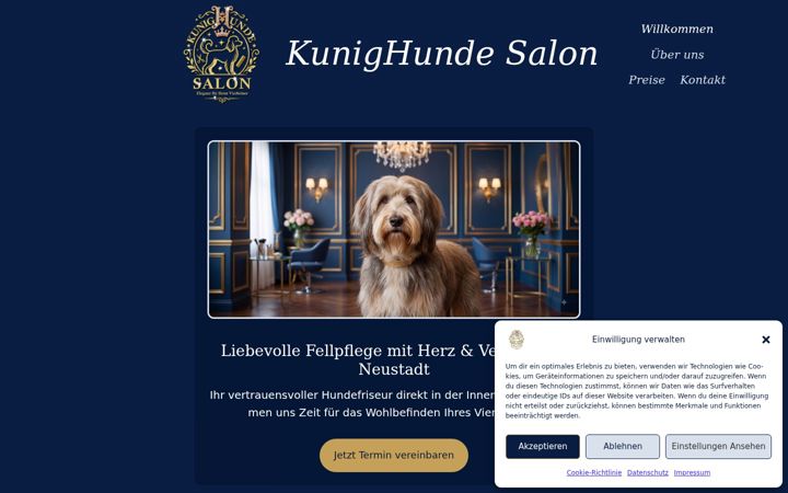 Screenshot of kunighunde.de