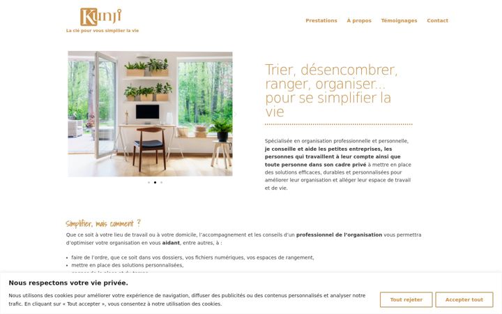 Screenshot of kunji.ch