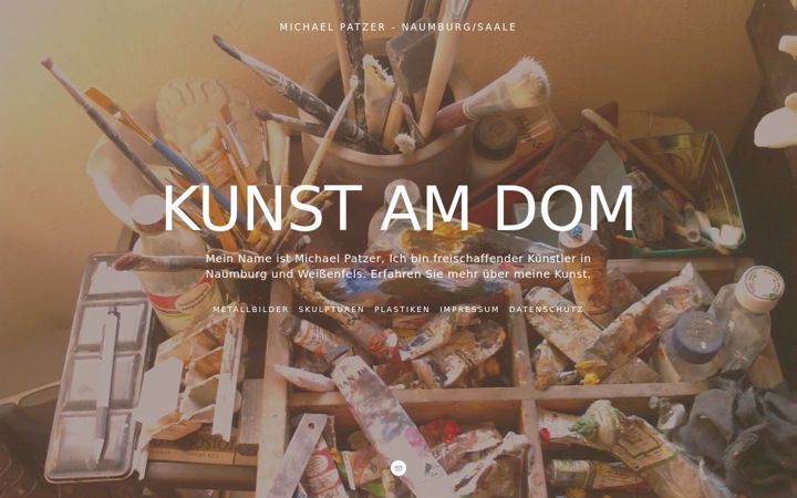Screenshot of kunst-am-dom.de