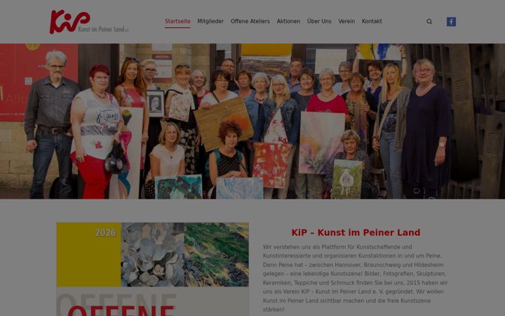 Screenshot of kunst-in-peine.de