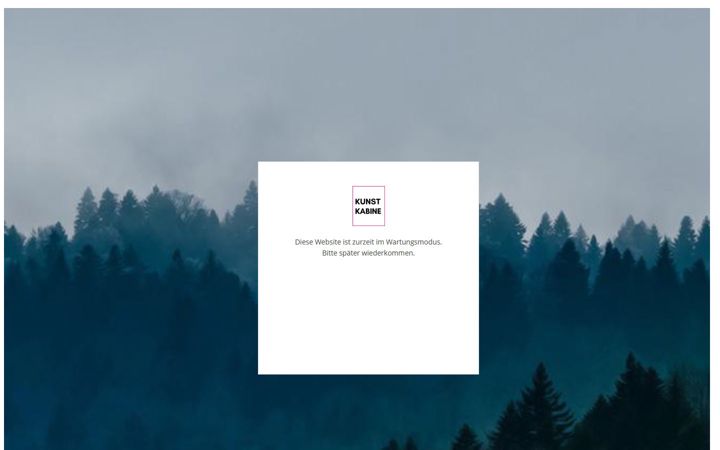 Screenshot of kunst-kabine.de