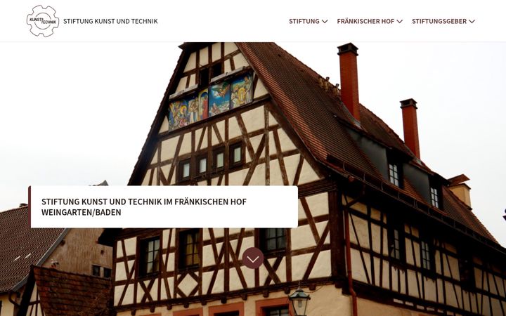 Screenshot of kunst-technik21.de