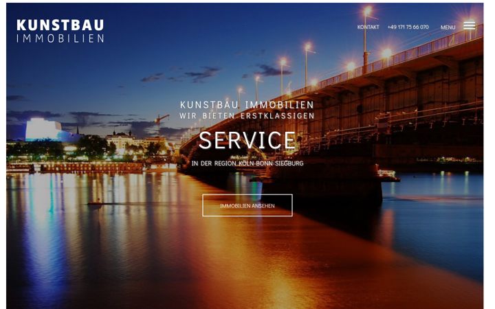 Screenshot of kunstbau.net