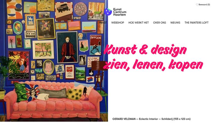Screenshot of kunstcentrum-haarlem.nl