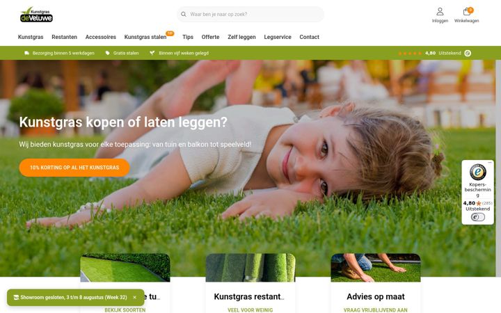 Screenshot di kunstgraskopenonline.nl