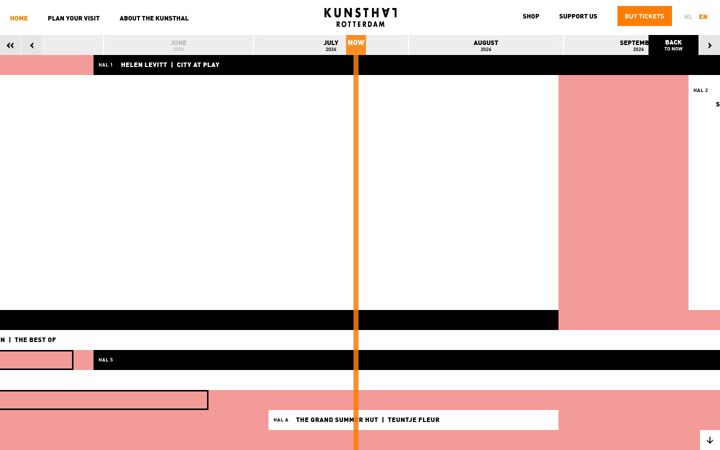Screenshot of kunsthal.nl